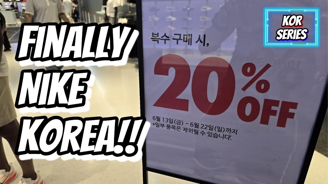 Korean Malls Sho Are Diff!! Sneaker Vlog Korea...