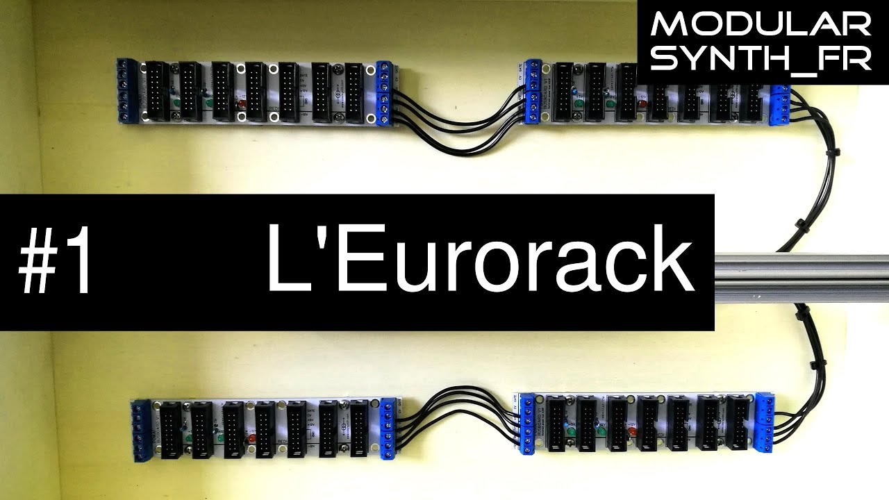 #1 La norme EURORACK ( Explications en français ) #eurorack #synthetiseur #modulaire #debutant
