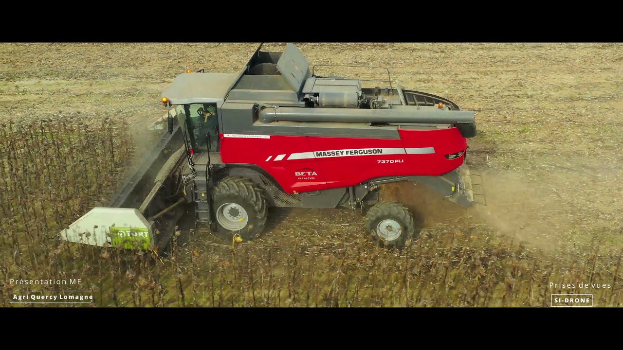 démo Massey Ferguson MF5s MF8s..👉  Agri Quercy-Lomagne, Agriculture, Tarn-et-Garonne, 📸 SI-DRONE