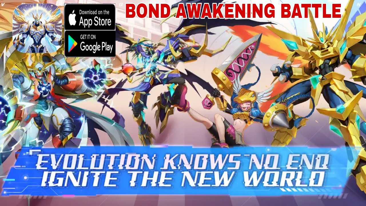 Bond Awakening: Battle Gameplay - Digimon RPG Game iOS Android