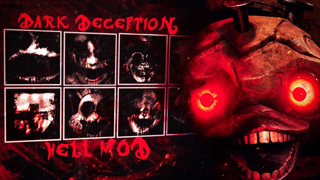 Dark Deception Hell Mod | Full Game S-Rank (Deathless)