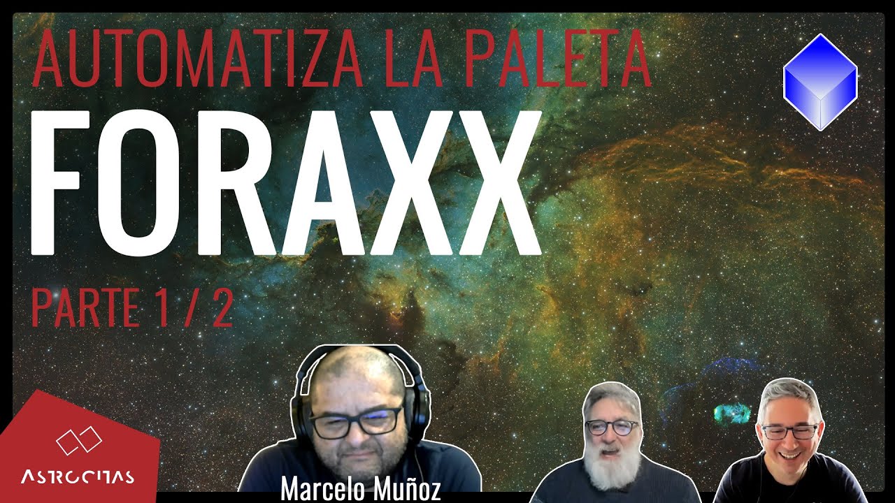 Descarga iconos de PIXINSIGHT para crear paletas FORAXX automáticamente