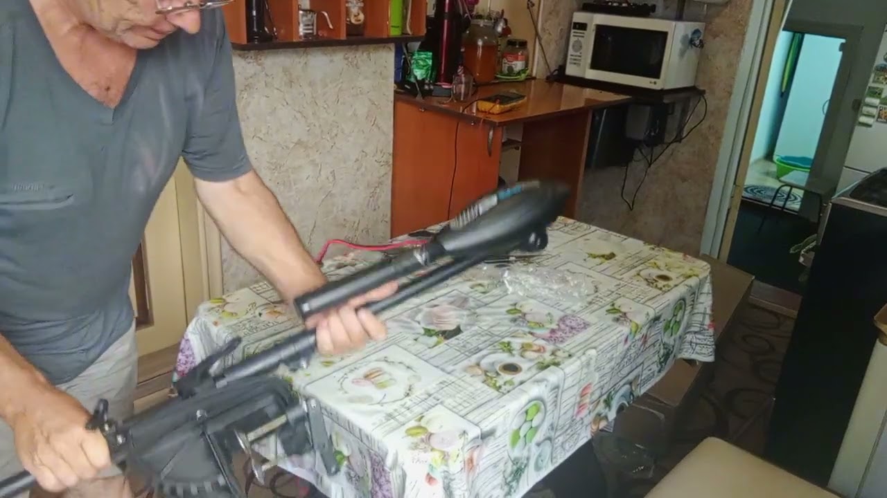Электромотор Haswing Osapian E 40 (распаковка)
