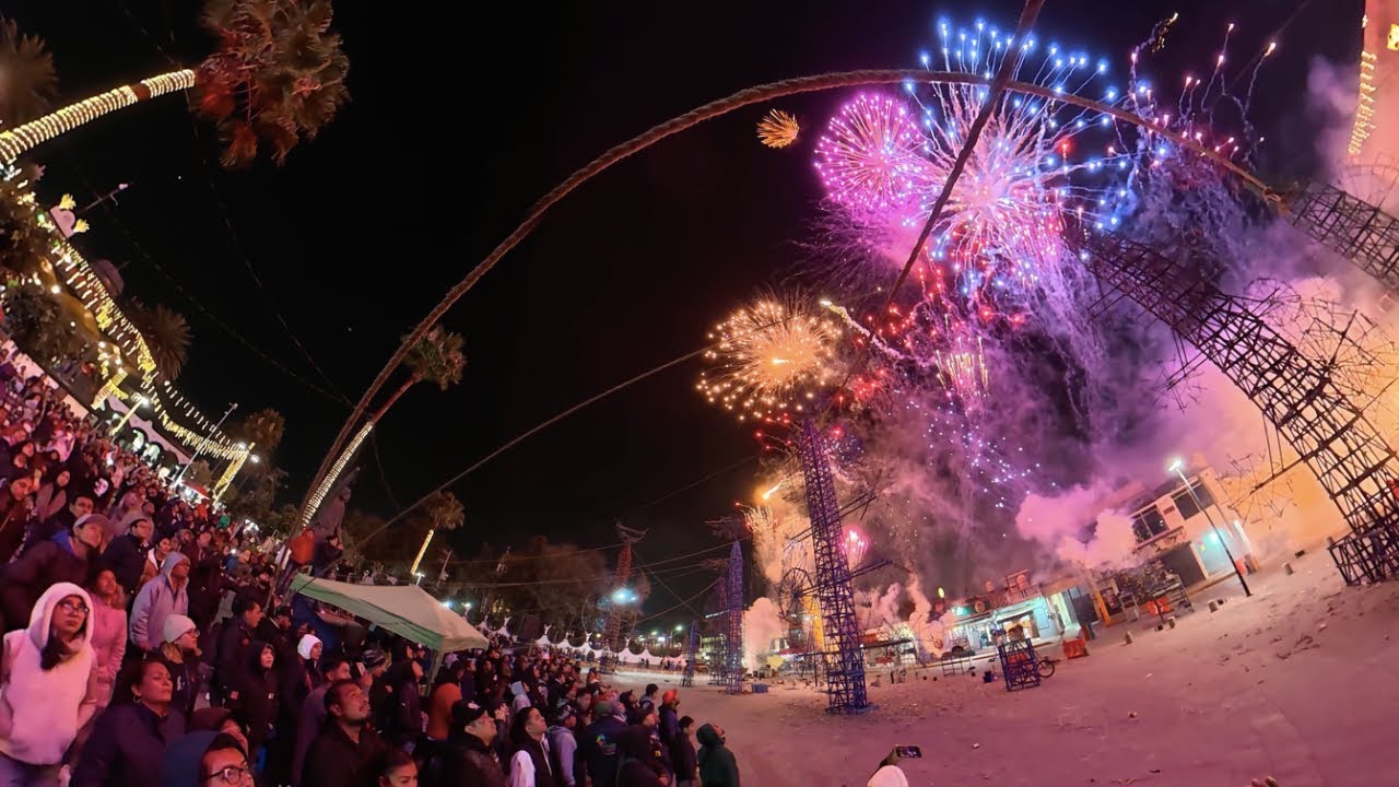 asi fue la quema de castillos y piromusical en honor al niño de las palomitas Tultepec 2026