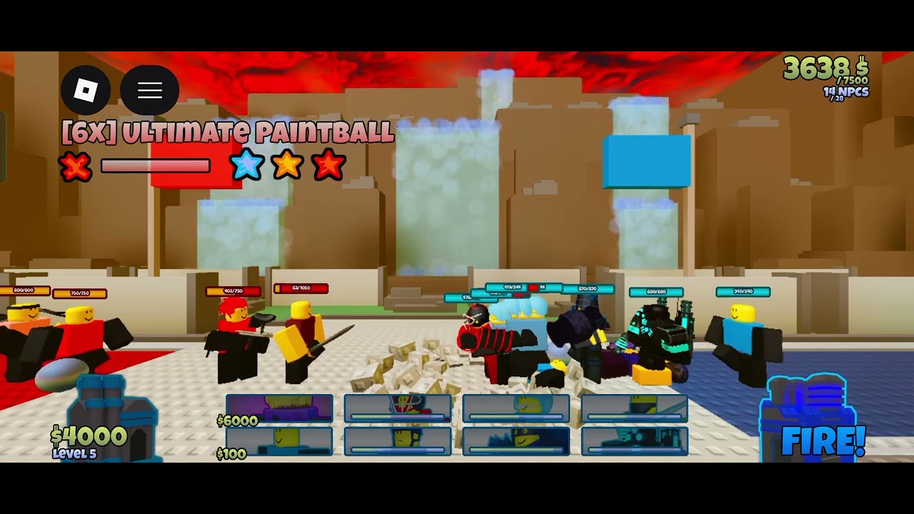 Ultimate paintball 6x 3 star