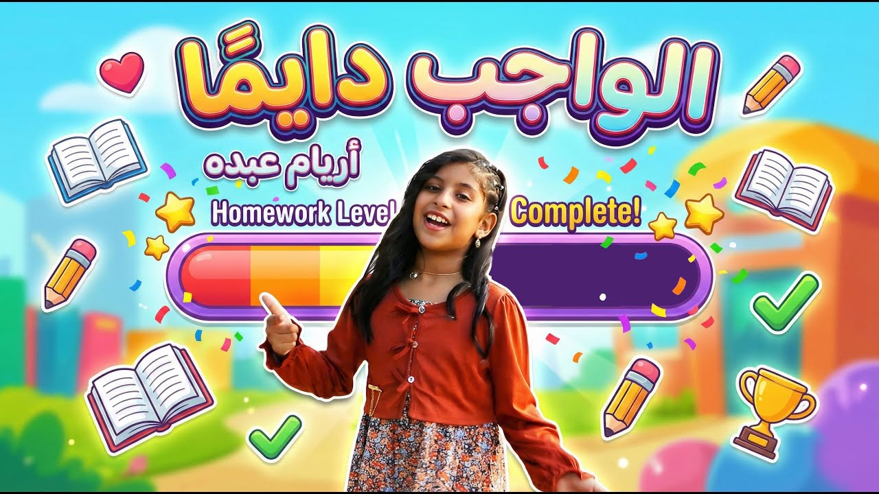 فيديو كليب الواجب دايمًا! ( !Alwajeb ) للنجمة اريام عبده Aryam Abdu - إيقاع