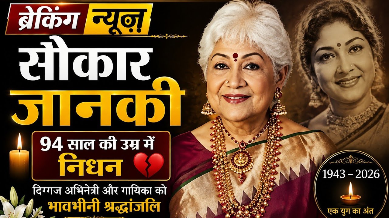 Sowcar Janaki Passed Away at 94 💔 | Legendary Actress & Singer Dies | RIP Sowcar Janaki