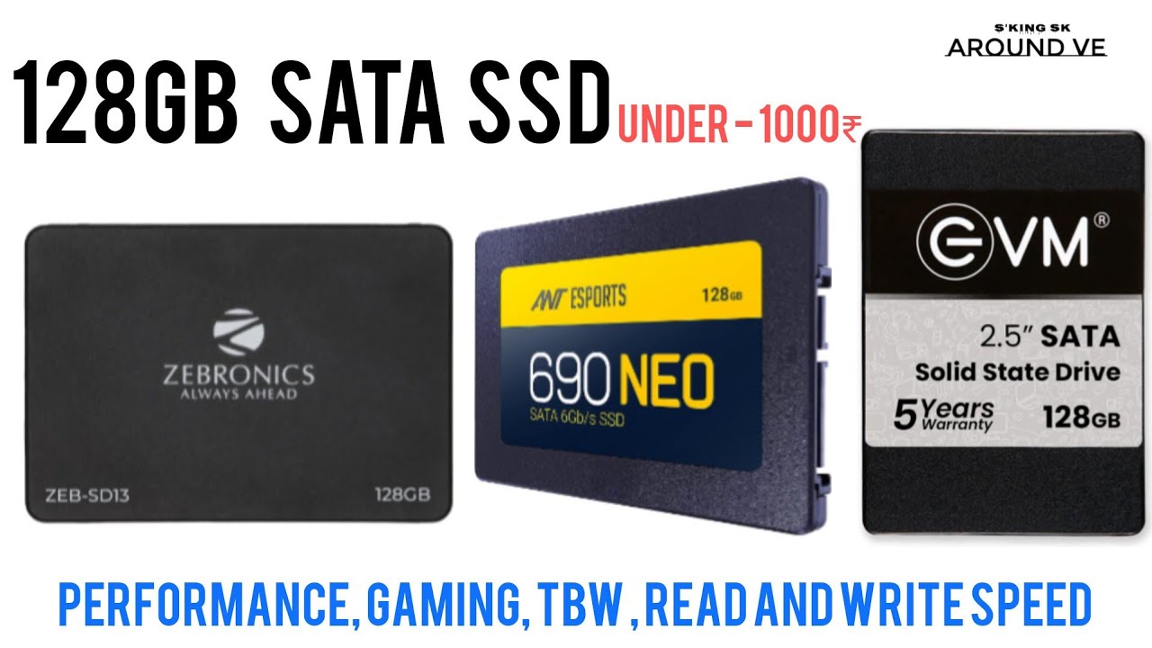 128GB SSD || TBW, Performance, Use, Read And Write Speed
