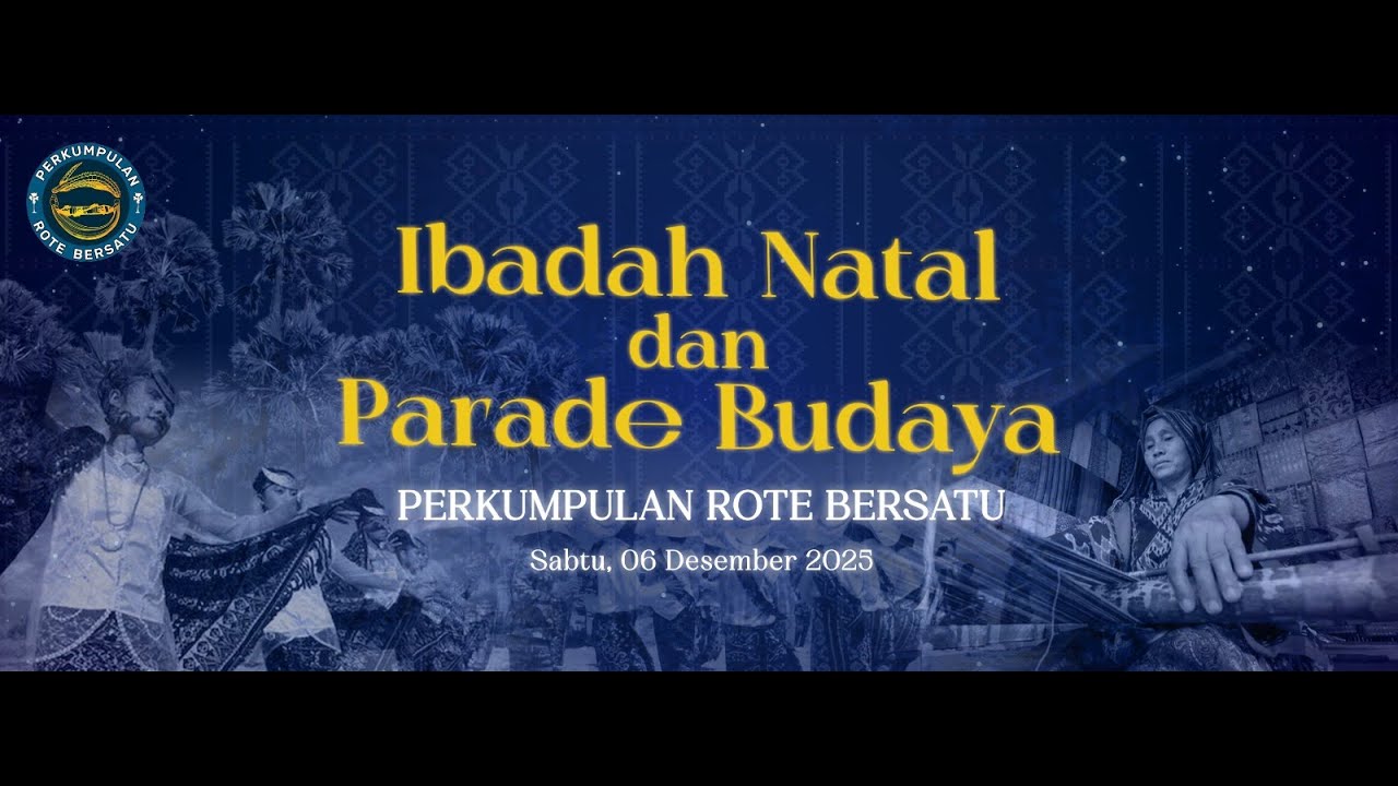 Ibadah Natal dan Parade Budaya | Persekutuan Rote Bersatu
