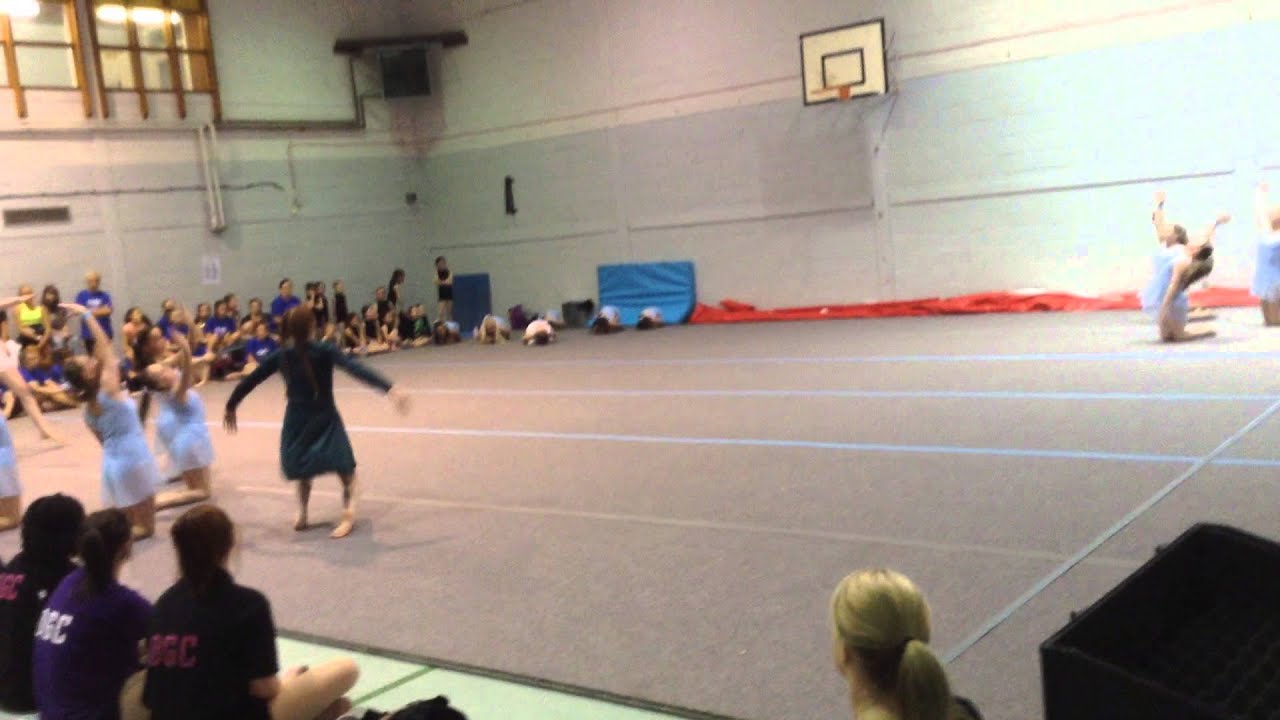 drumchapel gymnastics club frozen