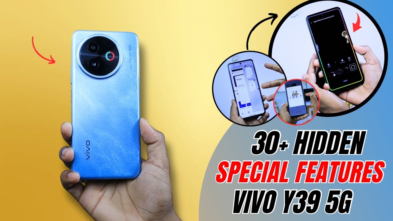 Vivo Y39 5g Tips And Tricks 🔥 Hidden Top 30+ Special Features | vivo y39