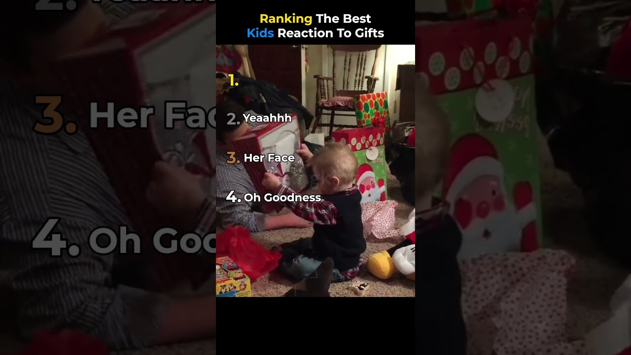 Ranking The Best Kids Reaction To Gifts