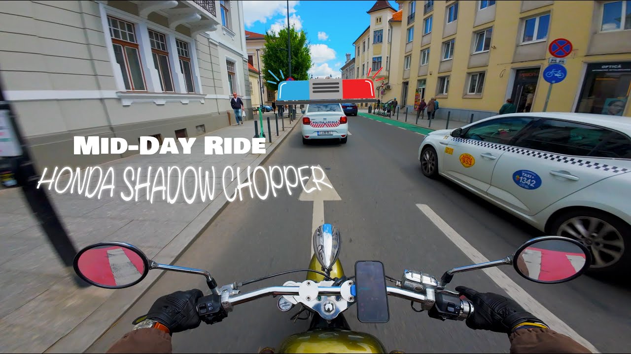 Honda Shadow VT600C | Pure exhaust sound RAW [4K]