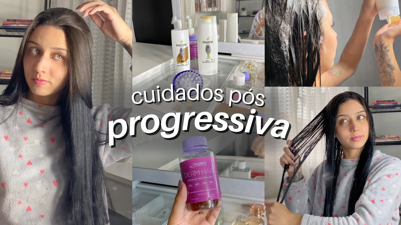 cronograma capilar✨ pós progressiva