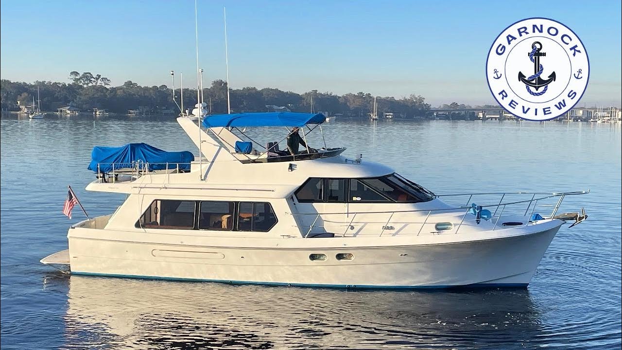 [Sold] - $250,000 - (1999) Hampton 490 Pilothouse Motor Yacht For Sale