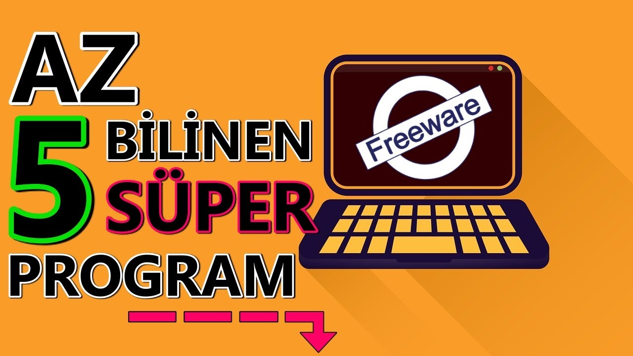 ÇOK AZ BİLİNEN 5 ÜCRETSİZ PROGRAM (2022) | Denemelisiniz!!