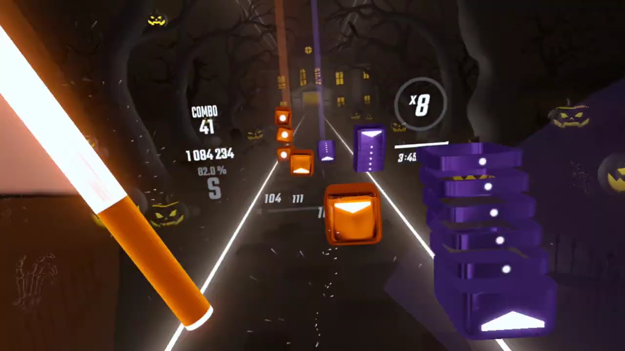 SPOOKY SCARY SKELETONS (beat saber version)