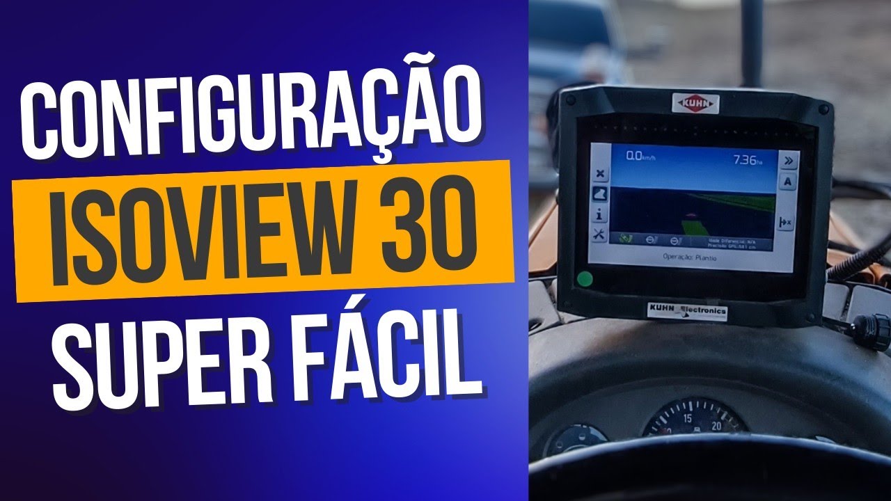 Configuração GPS Isoview 30 Agres | #gps #agricolas #agro #valtra #kuhn #pilotoautomatico