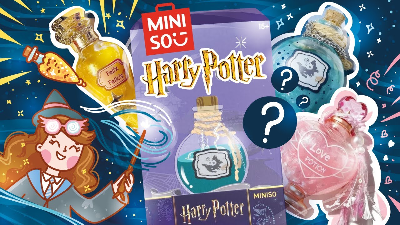 Зелья ГАРРИ ПОТТЕР 🔮 Распаковка и обзор сюрприз коробочки Минисо 🧪 Miniso Potions Harry Potter