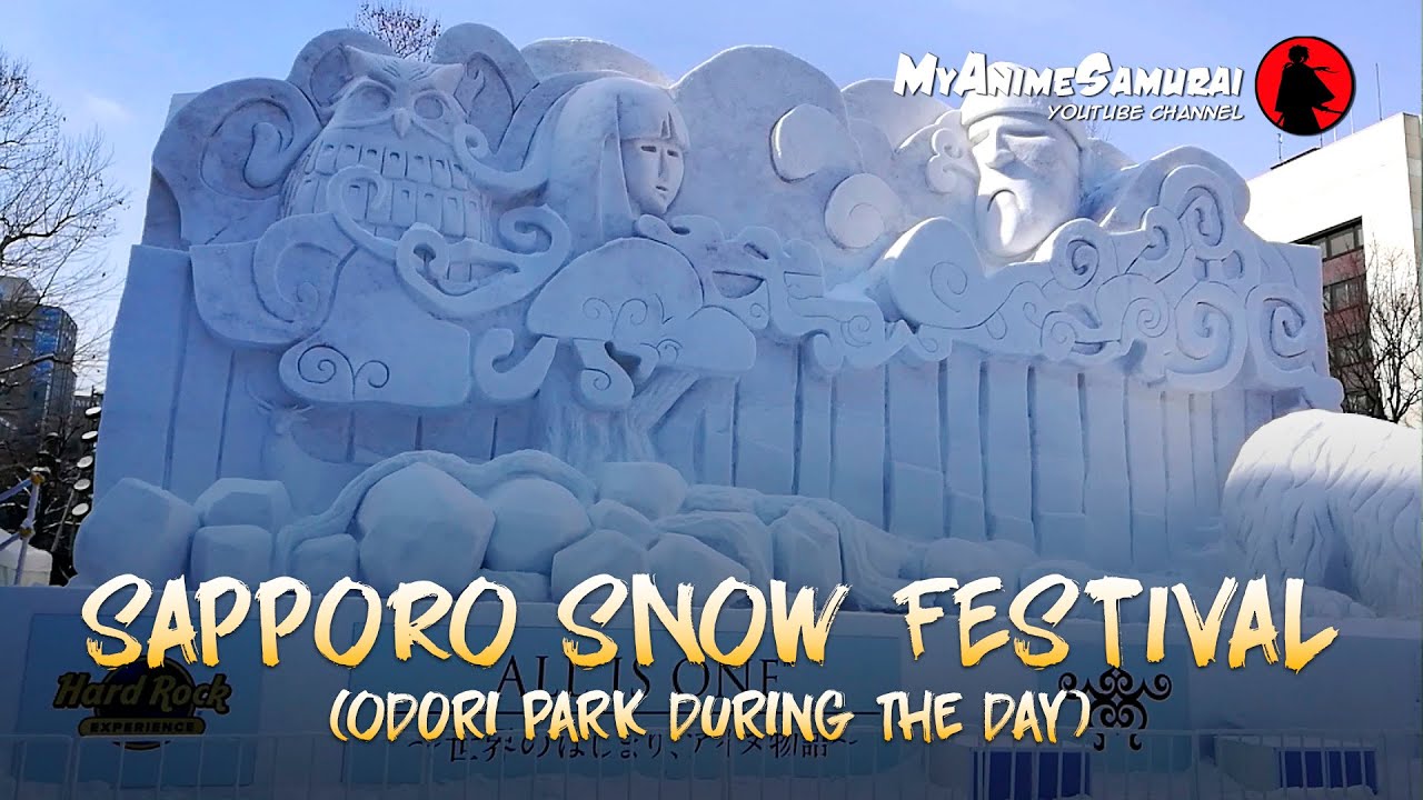 Yuki Matsuri aka Sapporo Snow Festival (Odori Park during the day)