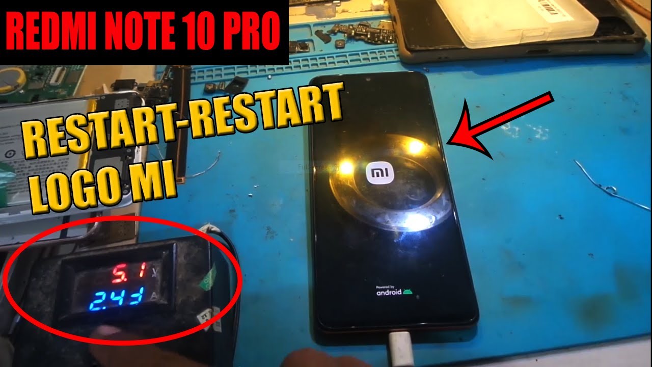 Redmi Note 10 Pro Nyala Mati Di Logo Mi