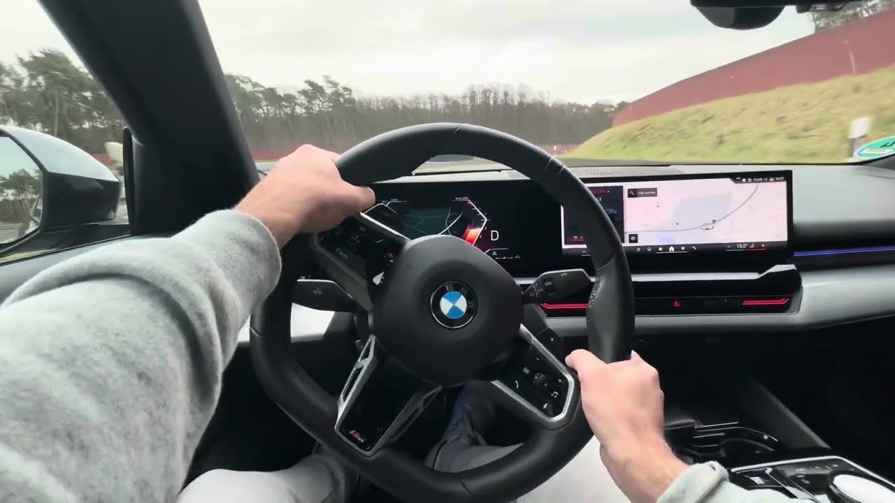 BMW 520i G60 POV-Drive - German Autobahn!