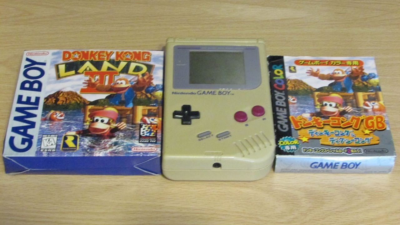Donkey Kong Land 3 Comparison - Game Boy Vs. Game Boy Color