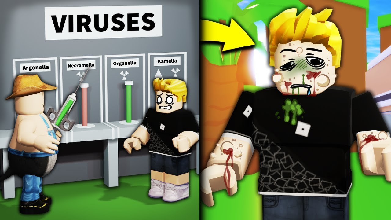 I used Roblox ADMIN to ADD RO-BIO VIRUSES IN GAME