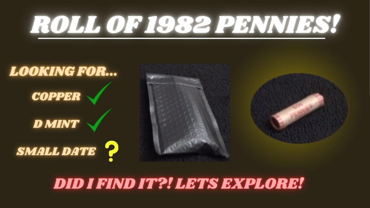 1982 Penny Hunt! Can I find the 1982 D Mint Copper Small Date Penny?? $15,000+?! Large vs Small Date