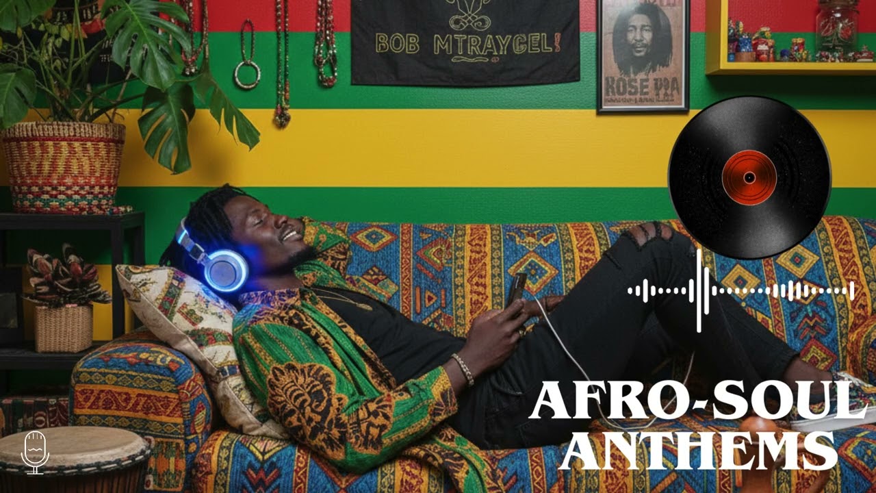 AFRO-SOUL REGGAE  🌍Deep African Soul & Lovers Rock Mix | Relaxing Music for Love, Study & Meditation