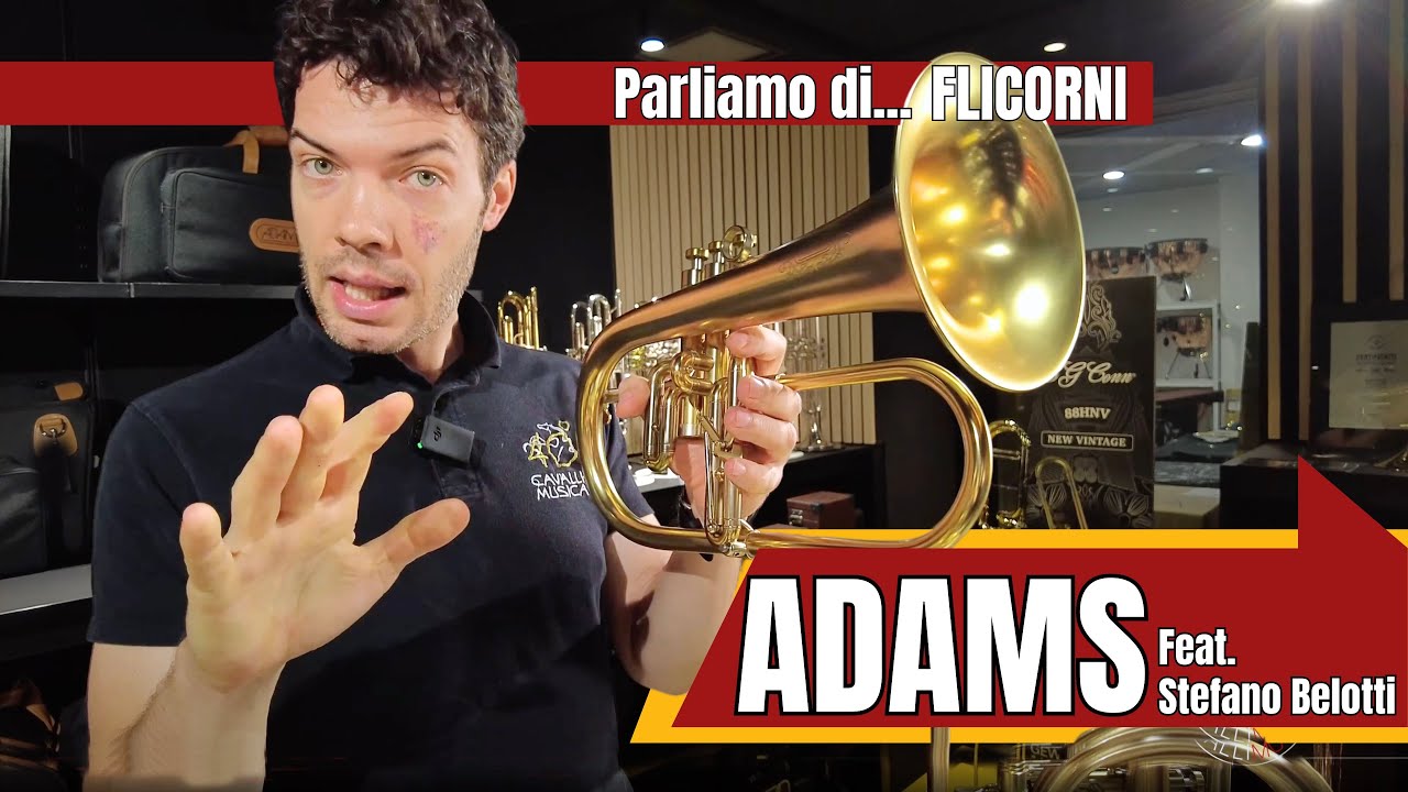 Adams Brass Flugehorns News with Stefano Belotti