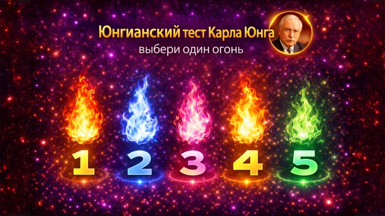 Юнгианский тест Карла Юнга выбери один огонь | где спрятана твоя подавленная страсть