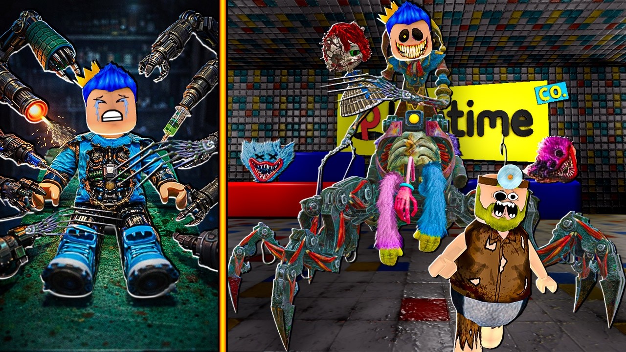 AKU DI UBAH JADI ROBOT THE PROTOTYPE YANG JAHAT!! ROBLOX POPPY PLAYTIME 5!