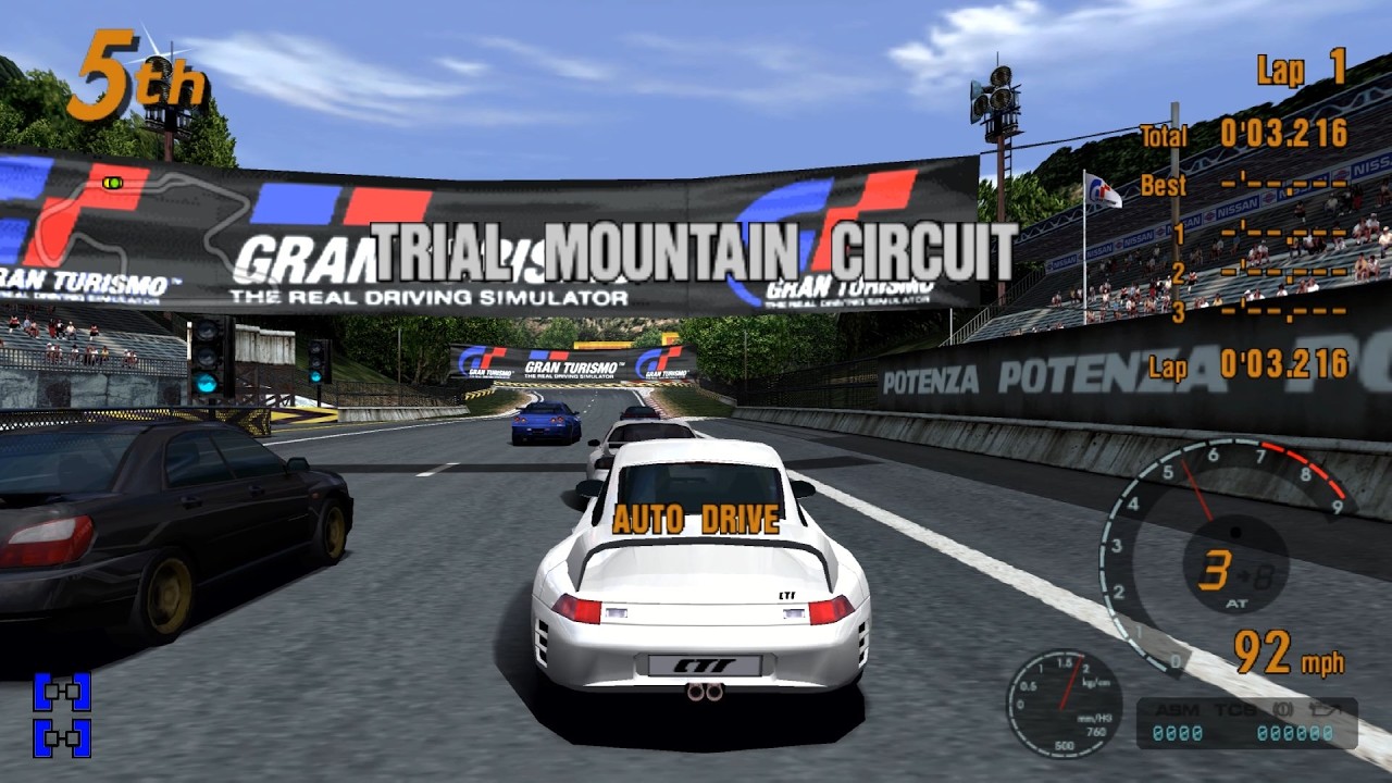 Gran Turismo 3: A-Spec Simulation Mode Endurance Races Trial Mountain Endurance | PlayStation 2