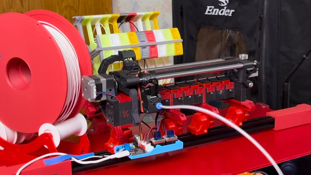 Filamentalist passive filament buffer test & initial start