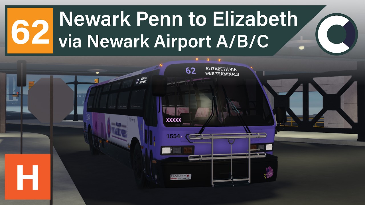 Azalea Voyage | 62 | Newark Penn Sta → Elizabeth
