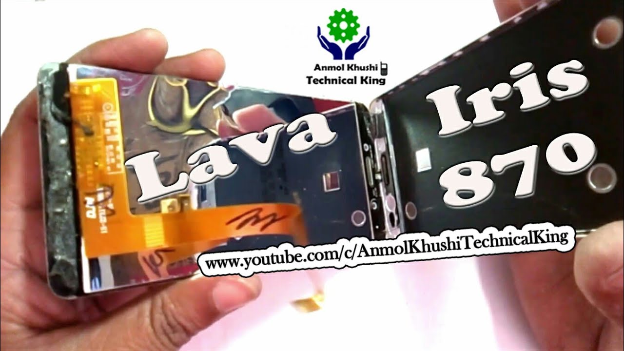 Lava Iris 870 || Lcd & Touch Screen Replacement ||