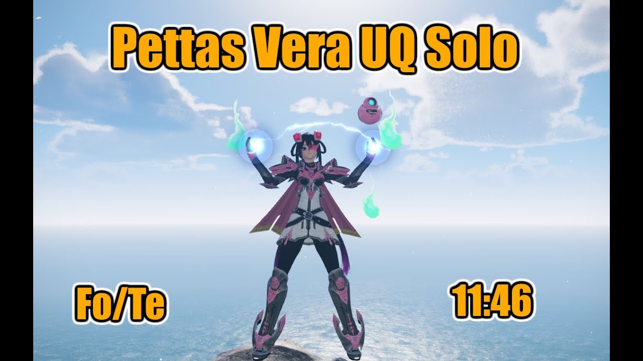 [PSO2: NGS] Fo/Te vs Pettas Vera