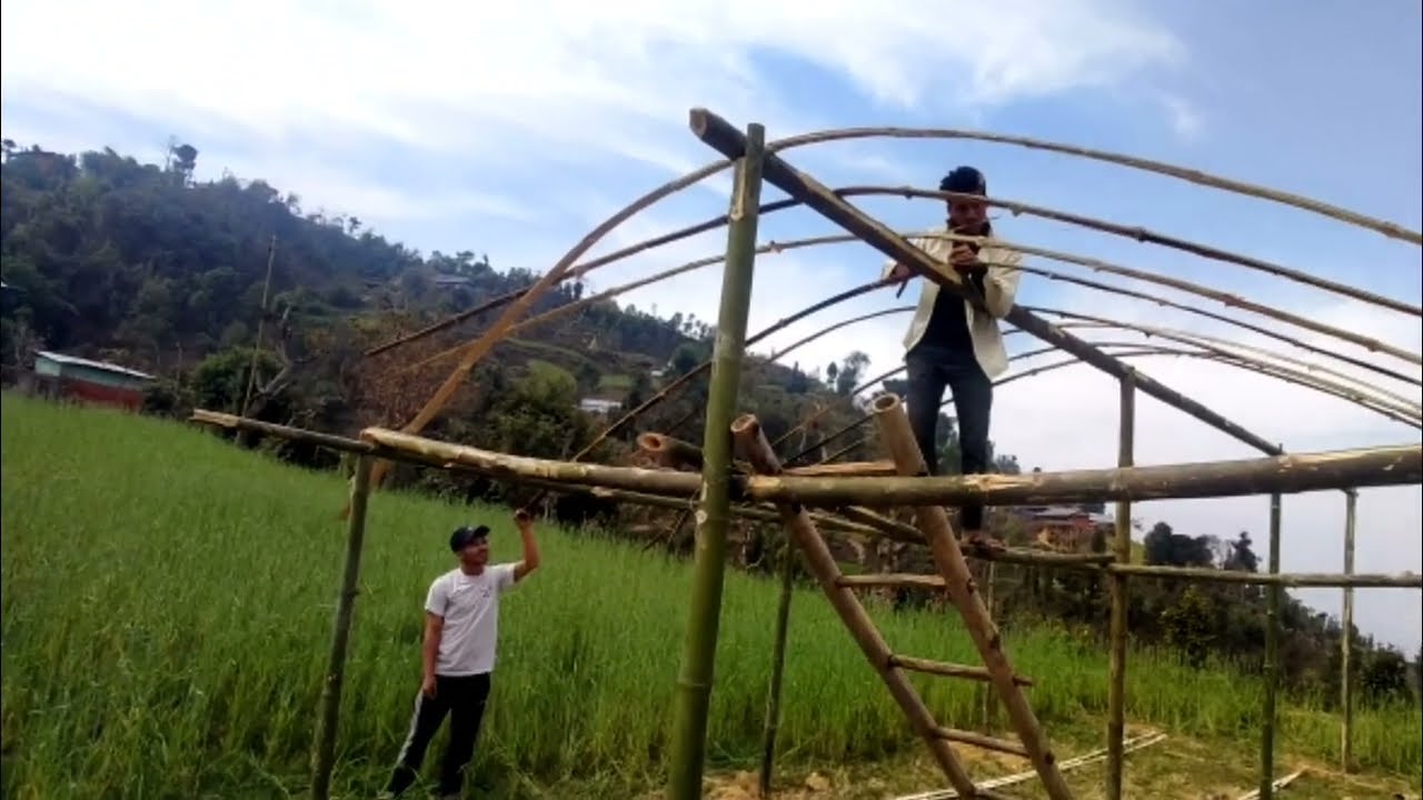Plastic Tunnel | टनेल बनाउने तरिका | टमाटरको लागि टनेल | SITGANGA MULTI AGRO FARM