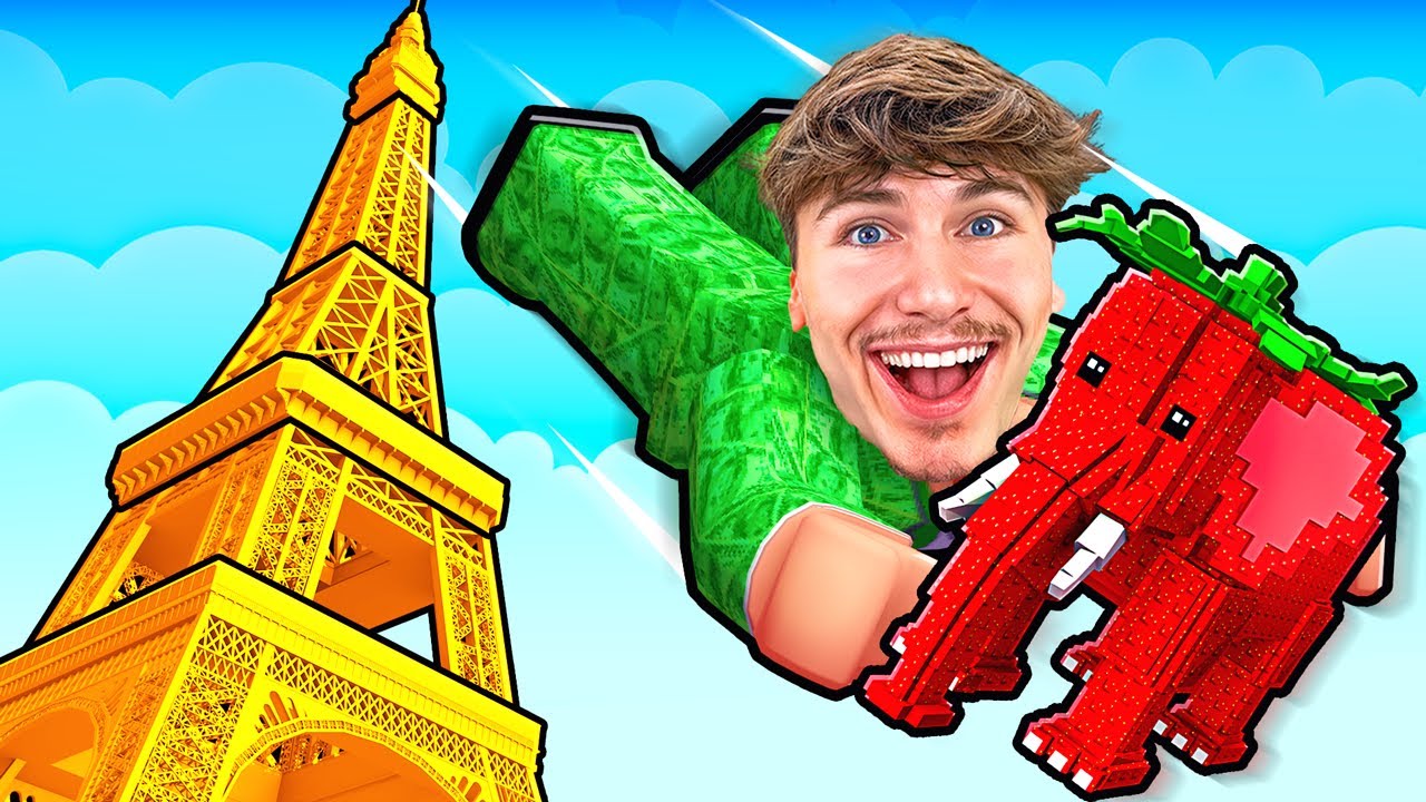 SAUTER POUR VOLER DES BRAINROTS !! (Record Monde)