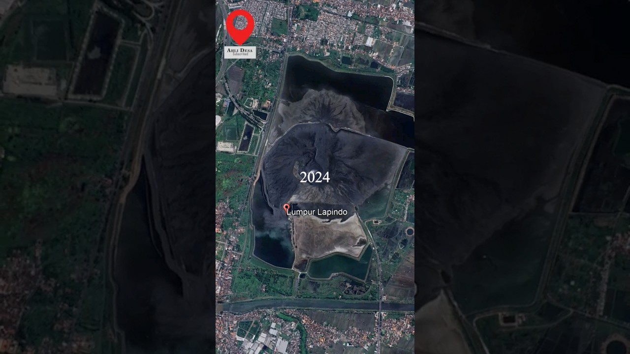 Lumpur Lapindo 2006 #geografi #maps #lumpurlapindo #sidoarjo