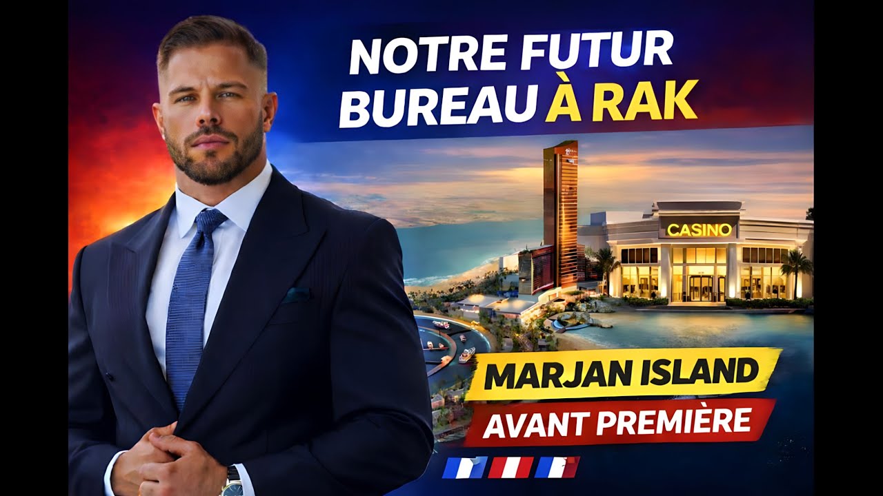 Marjan Island : notre futur bureau en front de mer (Napoleon Signature)