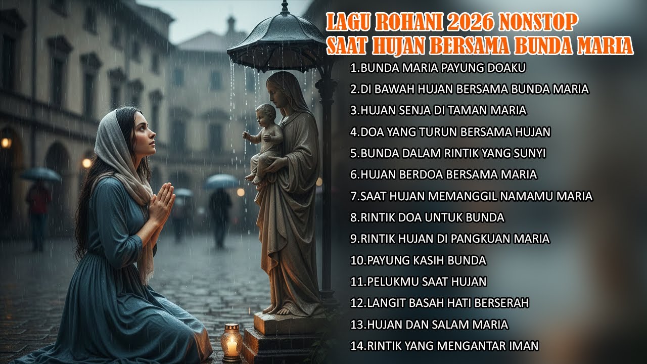 LAGU ROHANI 2026 NONSTOP - SAAT HUJAN BERSAMA BUNDA MARIA