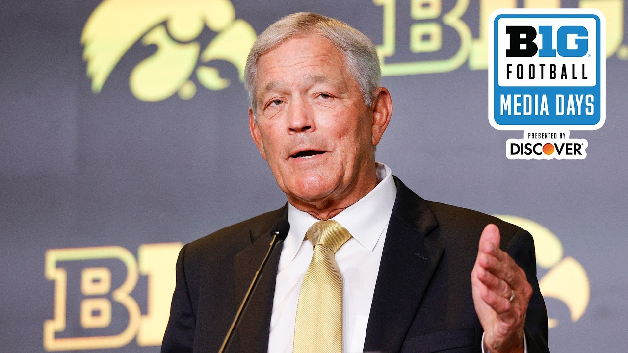 Iowa HC Kirk Ferentz Previews the Season | 2026 Big Ten Football Media Days