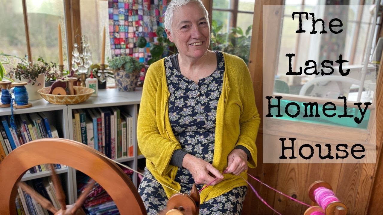 Spinning Merino Fibre for a PINK Scarf on my Ashford Wheel #23/6