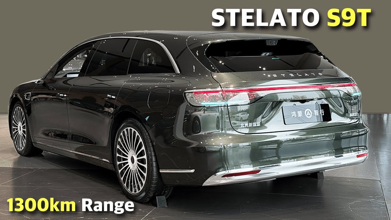 2026 Huawei Stelato S9T - 1300km Range Luxury EV Wagon Full Tour