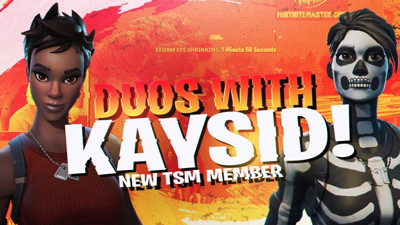 DUOS WITH KAYSID! NEW TSM PRO PLAYER (Fortnite BR Full Match)