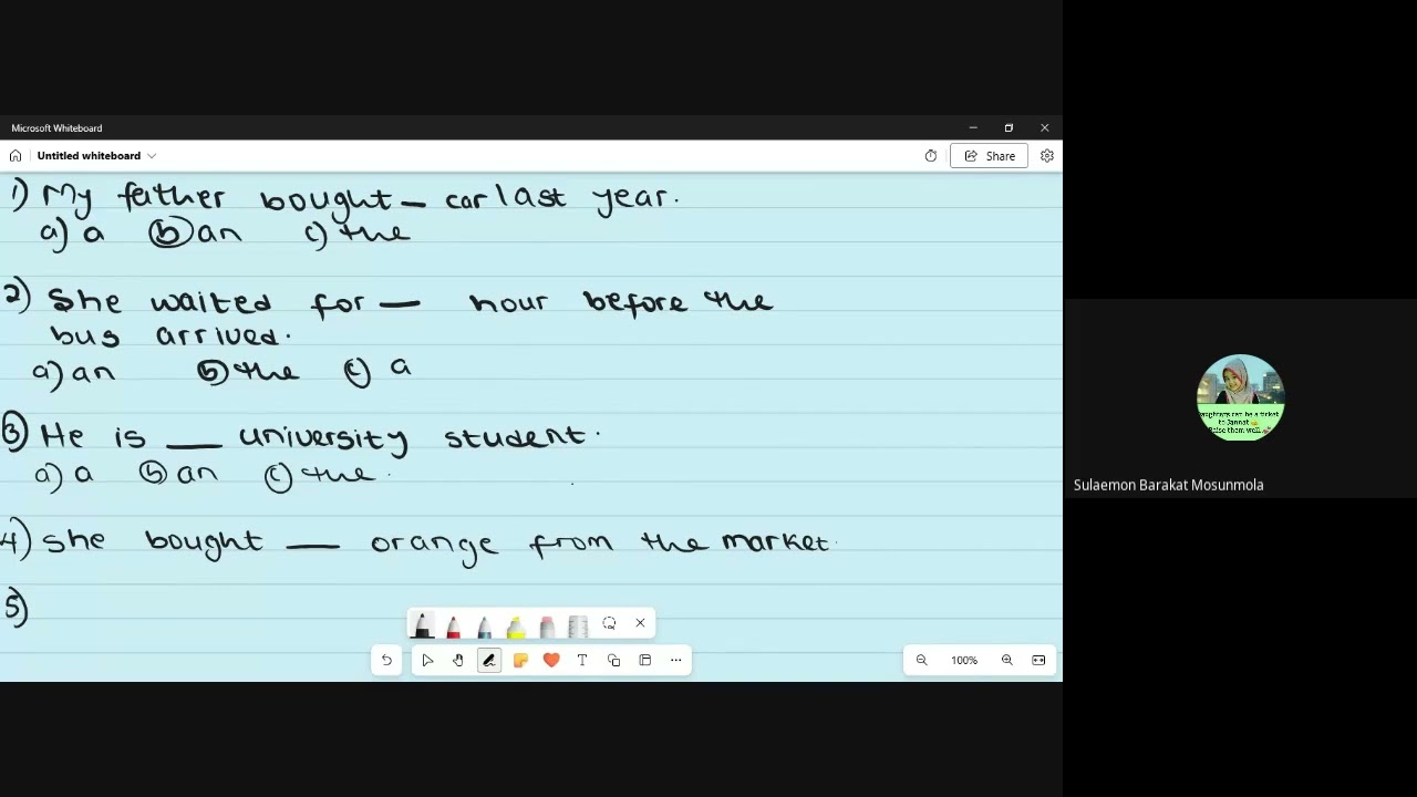 Use of English UTME Free class 6