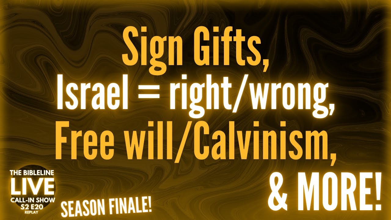 The BibleLine LIVE SHOW S2 FINALE!