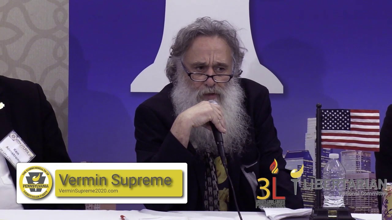 Vermin Supreme Debates 2020